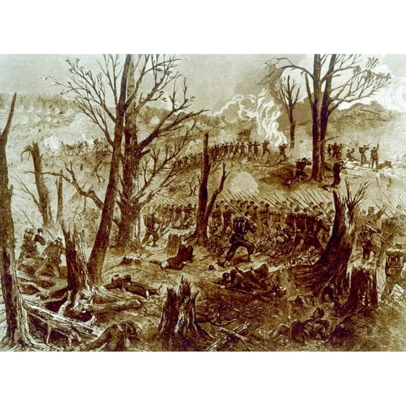The Battle Of Chattanooga History (24 x 18)