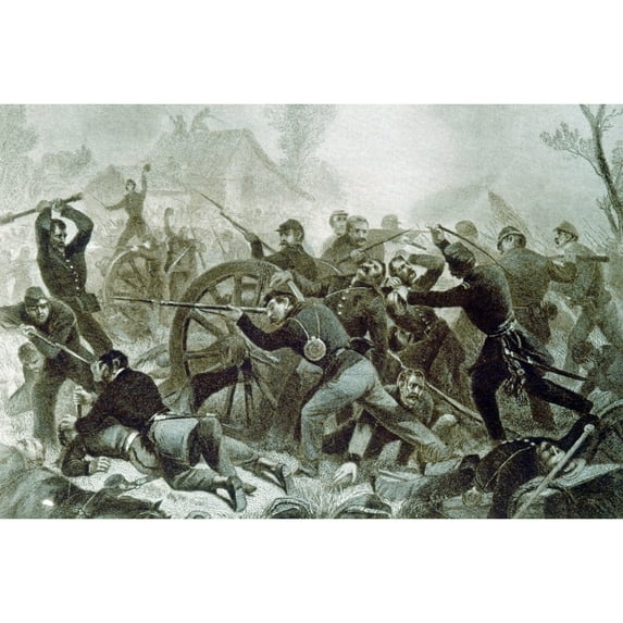 The Battle Of Shiloh History (24 x 18)