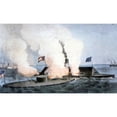thumbnail image 1 of The Battle Of The Monitor And The Merrimack History (24 x 18), 1 of 1