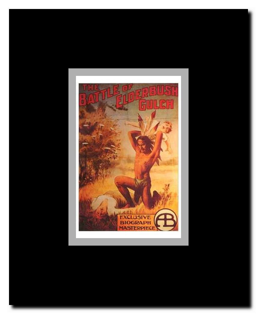 The Battle of Elderbush Gulch Framed Movie Poster