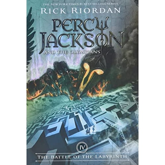 Pre-Owned Percy Jackson and the Olympians, Book Four: Battle of the Labyrinth, The-Percy Jackson and the Olympians, Book Four (Hardcover) 1423101464 9781423101468