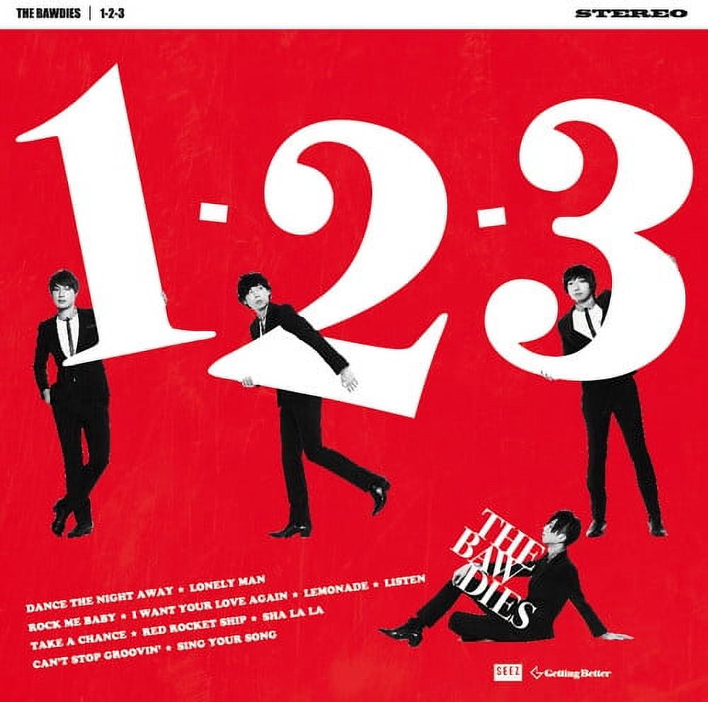 THE BAWDIES 1・2・3 LP 廃盤レコード 限定アナログ盤】THE BAWDIES / 1-2-3 【公式通販】