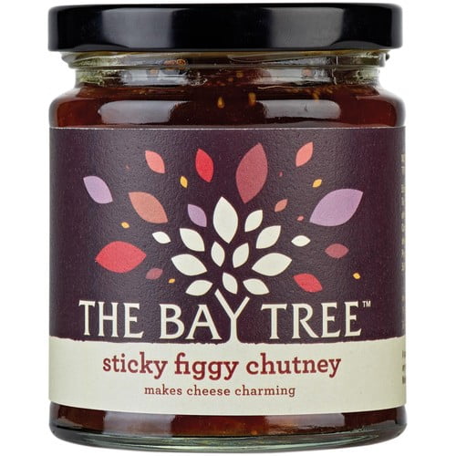 The Bay Tree Sticky Figgy Chutney 210g, British Import (Pack of 2)