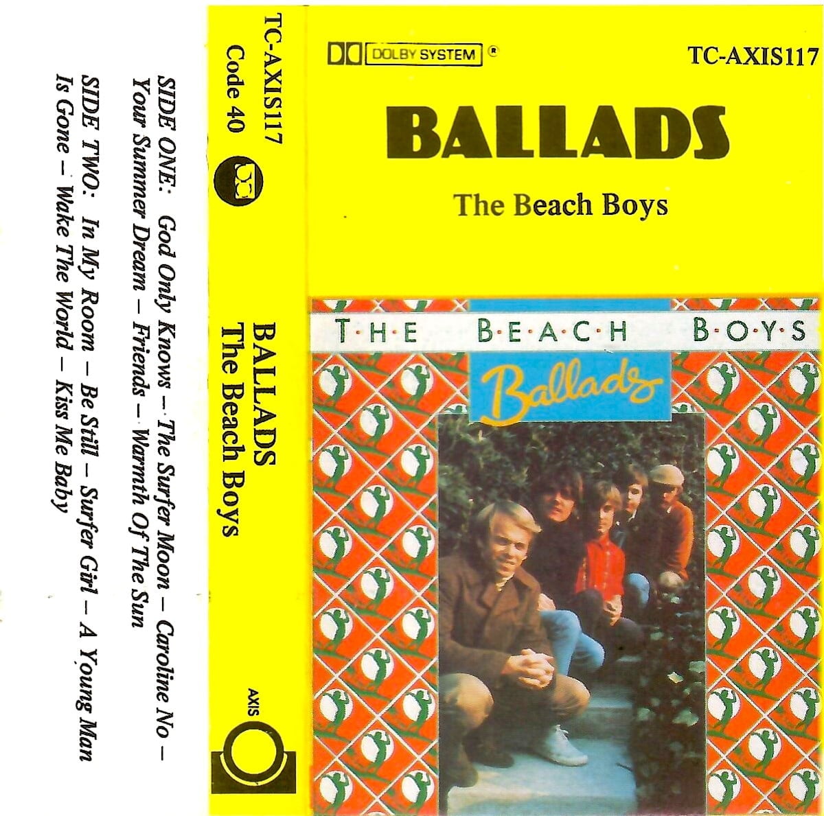 The Beach Boys Ballads (Cassette)