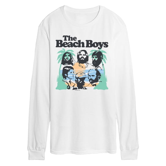The Beach Boys - Beach Portrait Long Sleeve Graphic T-Shirt
