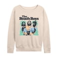 thumbnail image 1 of The Beach Boys - Beach Portrait Women's Lightweight French Terry Wide Neck Long Sleeve Graphic Shirt, 1 of 4