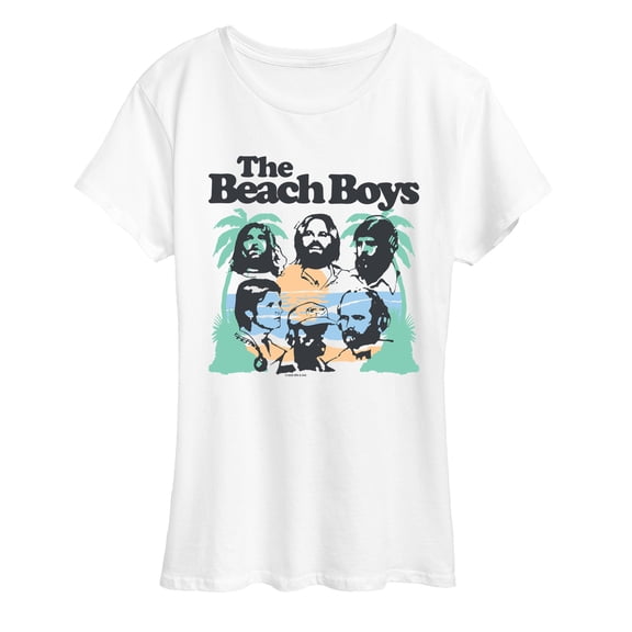 The Beach Boys - Beach Portrait - Women's Short Sleeve Graphic T-Shirt
