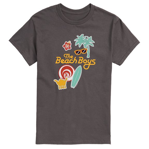 The Beach Boys - Faux Patches - Men's Short Sleeve Graphic T-Shirt