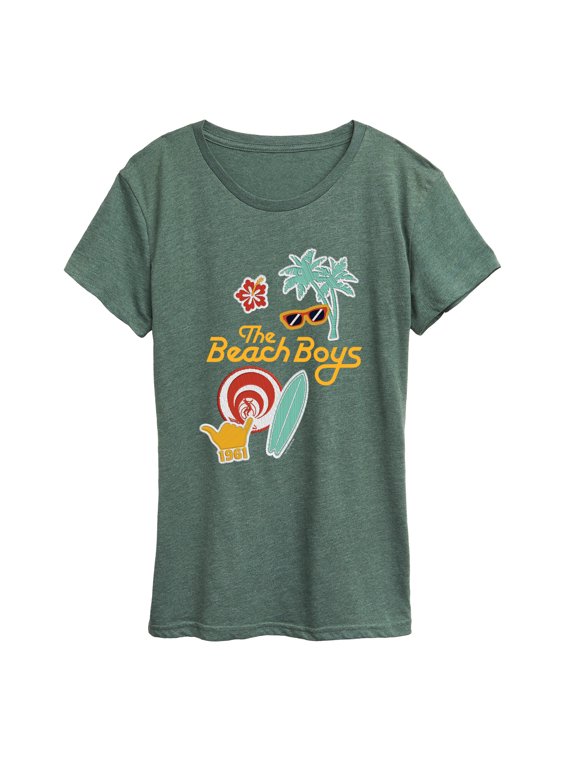 - Faux Patches Women's Short Sleeve Graphic T-Shirt