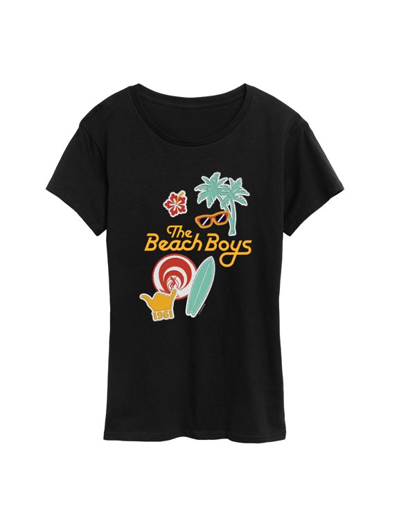 - Faux Patches Women's Short Sleeve Graphic T-Shirt