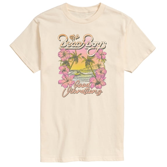 The Beach Boys - Good Vibes Short Sleeve Graphic T-Shirt