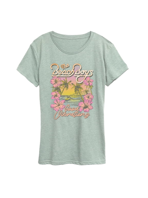 - Good Vibes Women's Short Sleeve Graphic T-Shirt