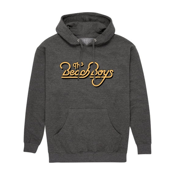The Beach Boys - Logo -Mens Long Sleeve Fleece Pullover Hoodie