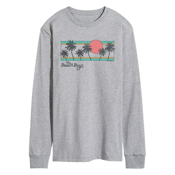 The Beach Boys - Palm Trees - Men's Long Sleeve Graphic T-Shirt