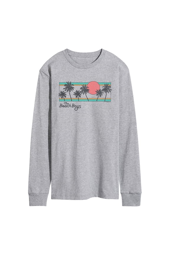 - Palm Trees - Men's Long Sleeve Graphic T-Shirt