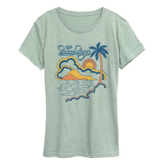 The Beach Boys - Retro Beach - Women's Short Sleeve Graphic T-Shirt