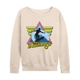 thumbnail image 1 of The Beach Boys - Retro Surf Women's Lightweight French Terry Wide Neck Long Sleeve Graphic Shirt, 1 of 4