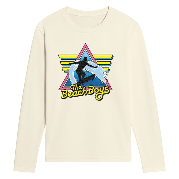 The Beach Boys - Retro Surf Long Sleeve Graphic T-Shirt