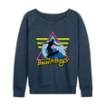 thumbnail image 1 of The Beach Boys - Retro Surf Women's Lightweight French Terry Wide Neck Long Sleeve Graphic Shirt, 1 of 4