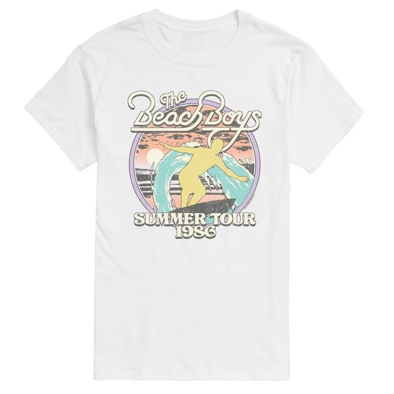 The Beach Boys - Summer Wave Short Sleeve Graphic T-Shirt