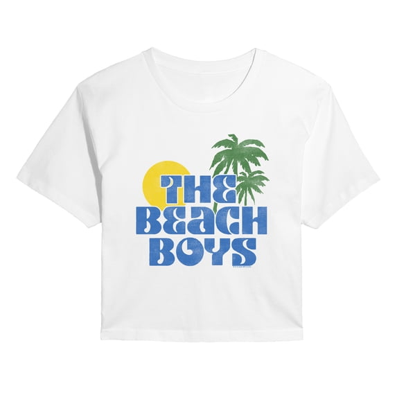 The Beach Boys - Sun Palms Cropped Graphic T-Shirt