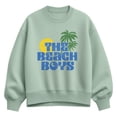thumbnail image 1 of The Beach Boys - Sun Palms Women's Oversized Fleece Crew Sweatshirt, 1 of 3