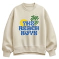 thumbnail image 1 of The Beach Boys - Sun Palms Women's Oversized Fleece Crew Sweatshirt, 1 of 3