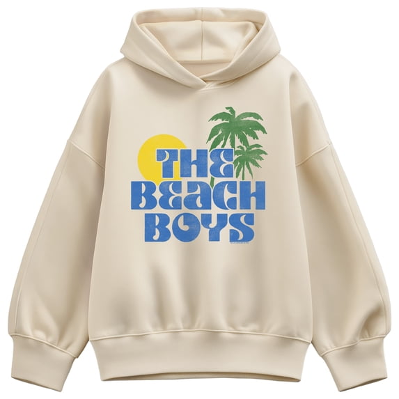 The Beach Boys - Sun Palms Women's Oversized Fleece Hoodie Sweatshirt