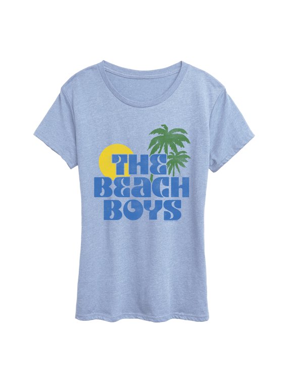 - Sun Palms Women's Short Sleeve Graphic T-Shirt