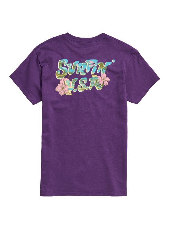 - Surfin Usa Men's Short Sleeve Graphic T-Shirt