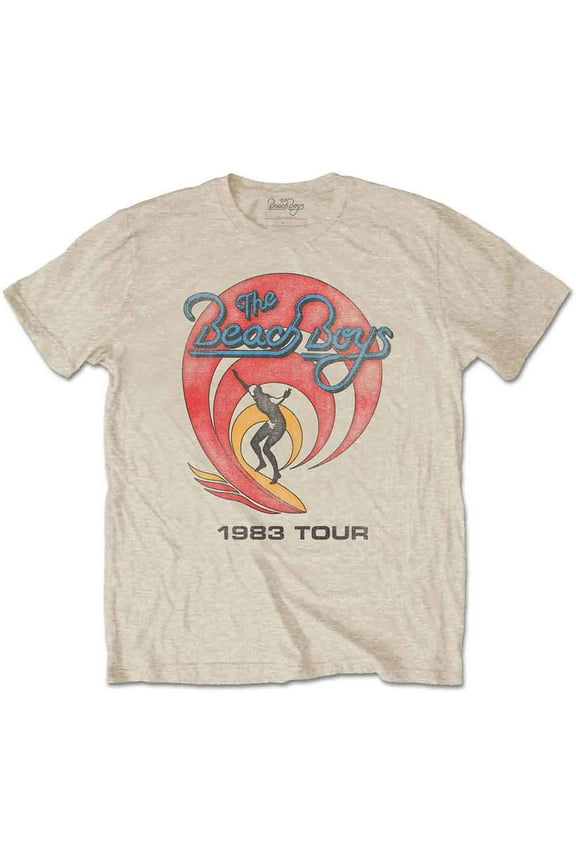 The Beach Boys Unisex T-Shirt 1983 Tour (Small)