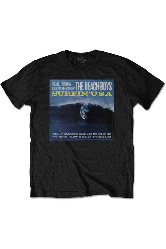 The Beach Boys Unisex T-Shirt Surfin' USA (Medium)