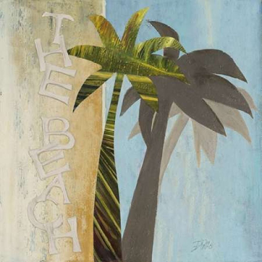 The Beach Canvas Art - Patricia Pinto (24 x 24)