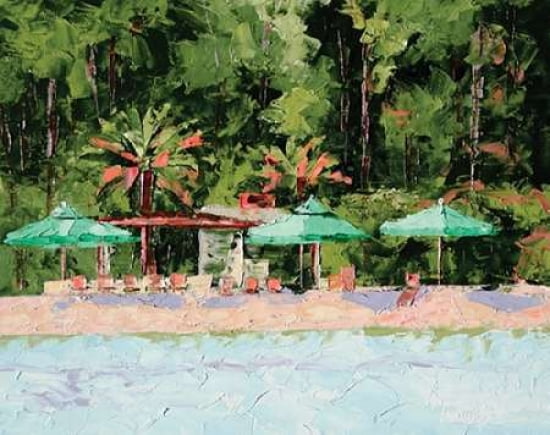 The Beach Club Canvas Art - Leslie Seata (24 x 30)