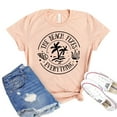thumbnail image 1 of The Beach Fixes Everything T-shirt Vacation Shirt Summer Shirts Vitamin Sea Tshirt Ocean Gift Women's Travel Tee, 1 of 3