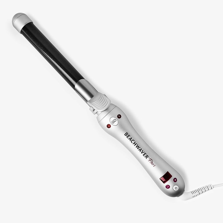 Beachwaver Pro Series Ceramic Rotating Curling Iron, Silver  display picture 3