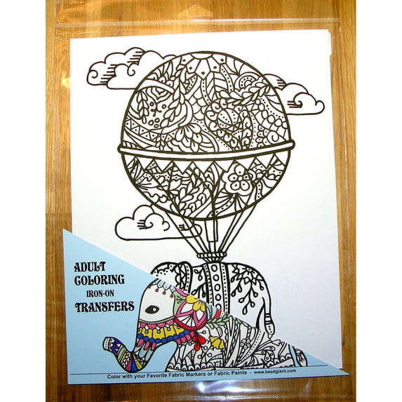 The Bead Giant Iron On Transfer Balloon