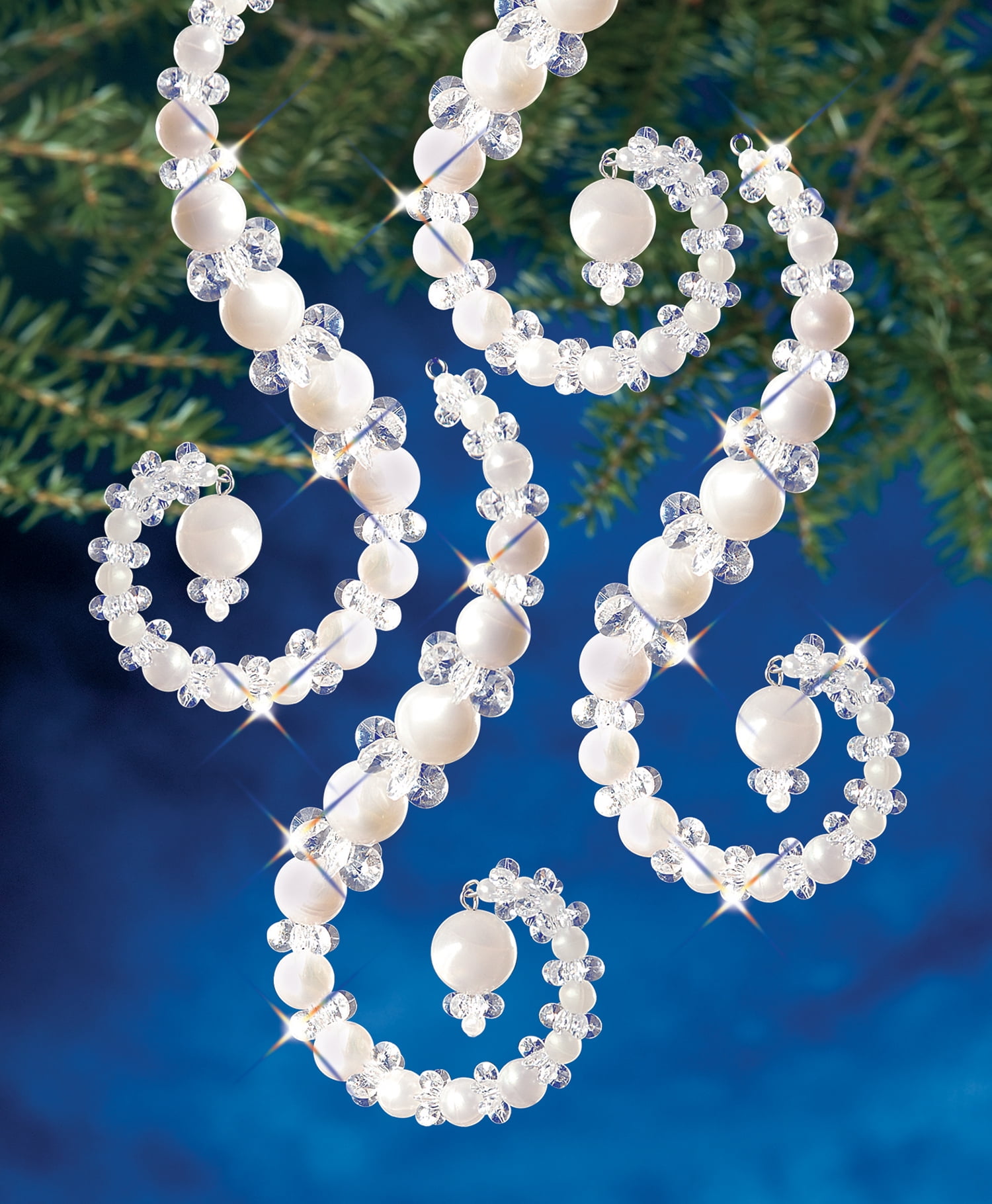Beadery Mini Weihnachtsbaum Ornament Set - Bastelset Für 24 Bäumchen | 5,7 Cm, Bunte Perlen