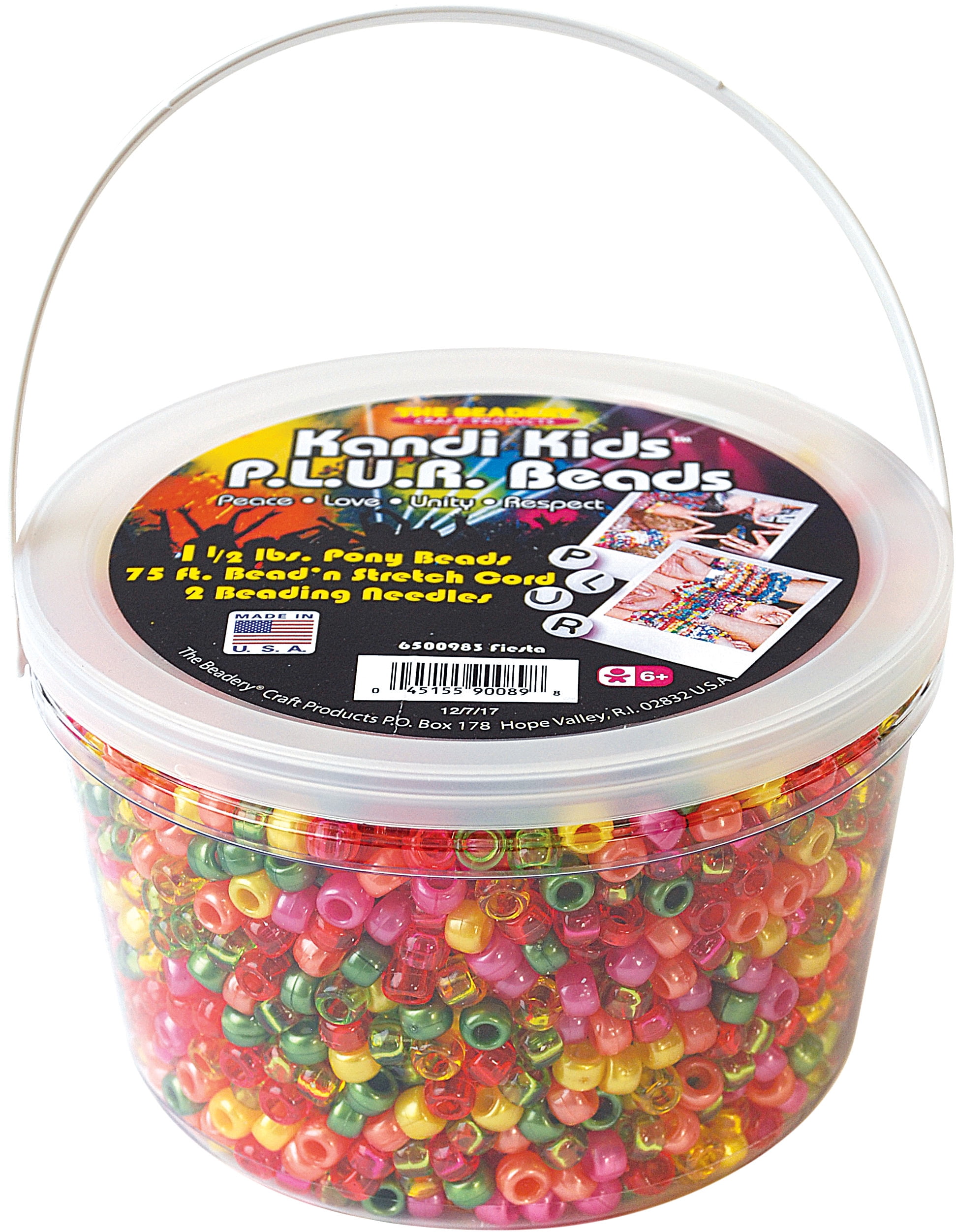 Kandi Bracelets The Beadery Ultra Kandi Rave Bead Glow Bucket