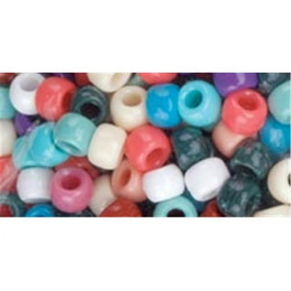 Hello Hobby Pony Beads, Translucent, 500-Pack, Boys and Girls, Child, Ages  6+