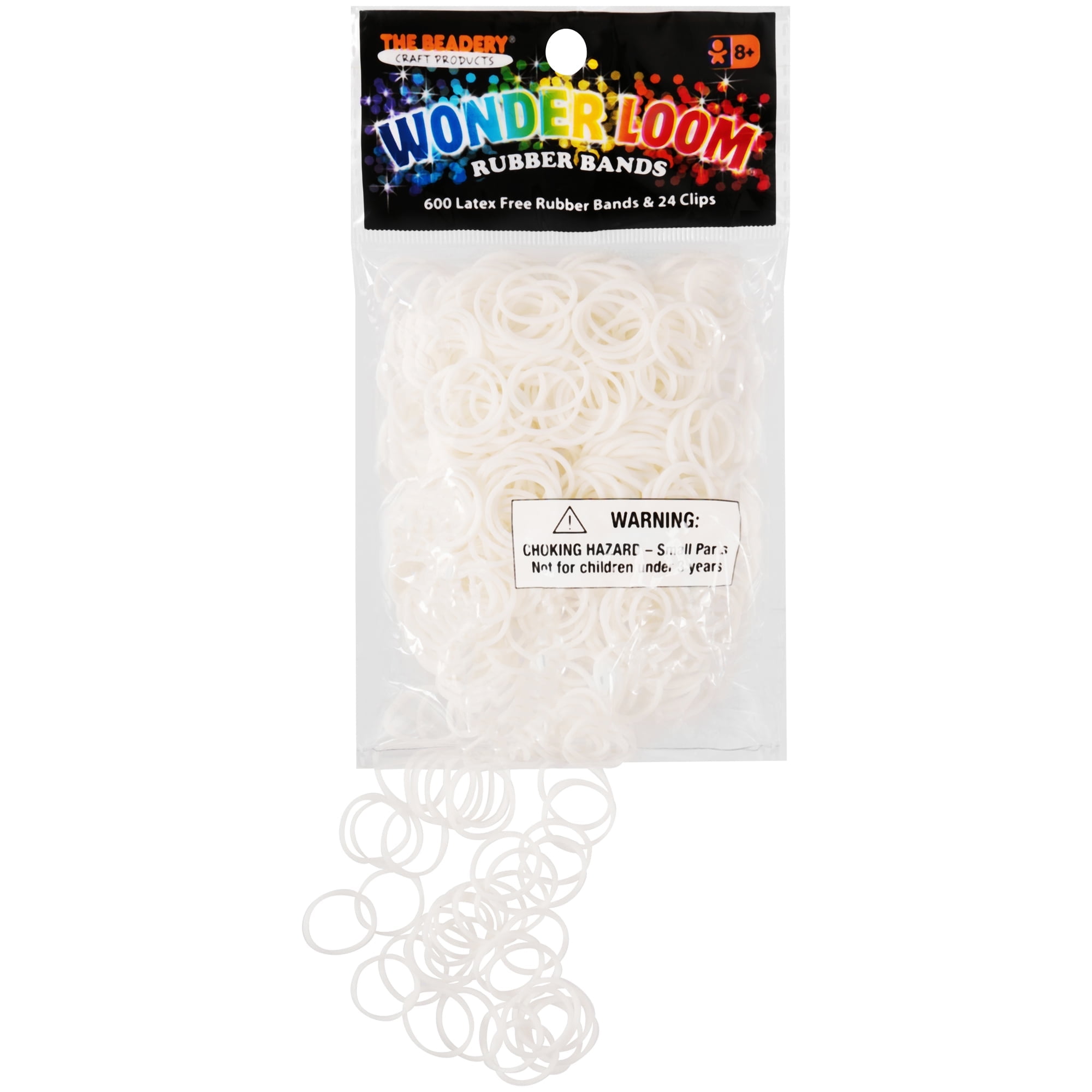 The Beadery Wonder Bands Rubber Bands, 600 Count