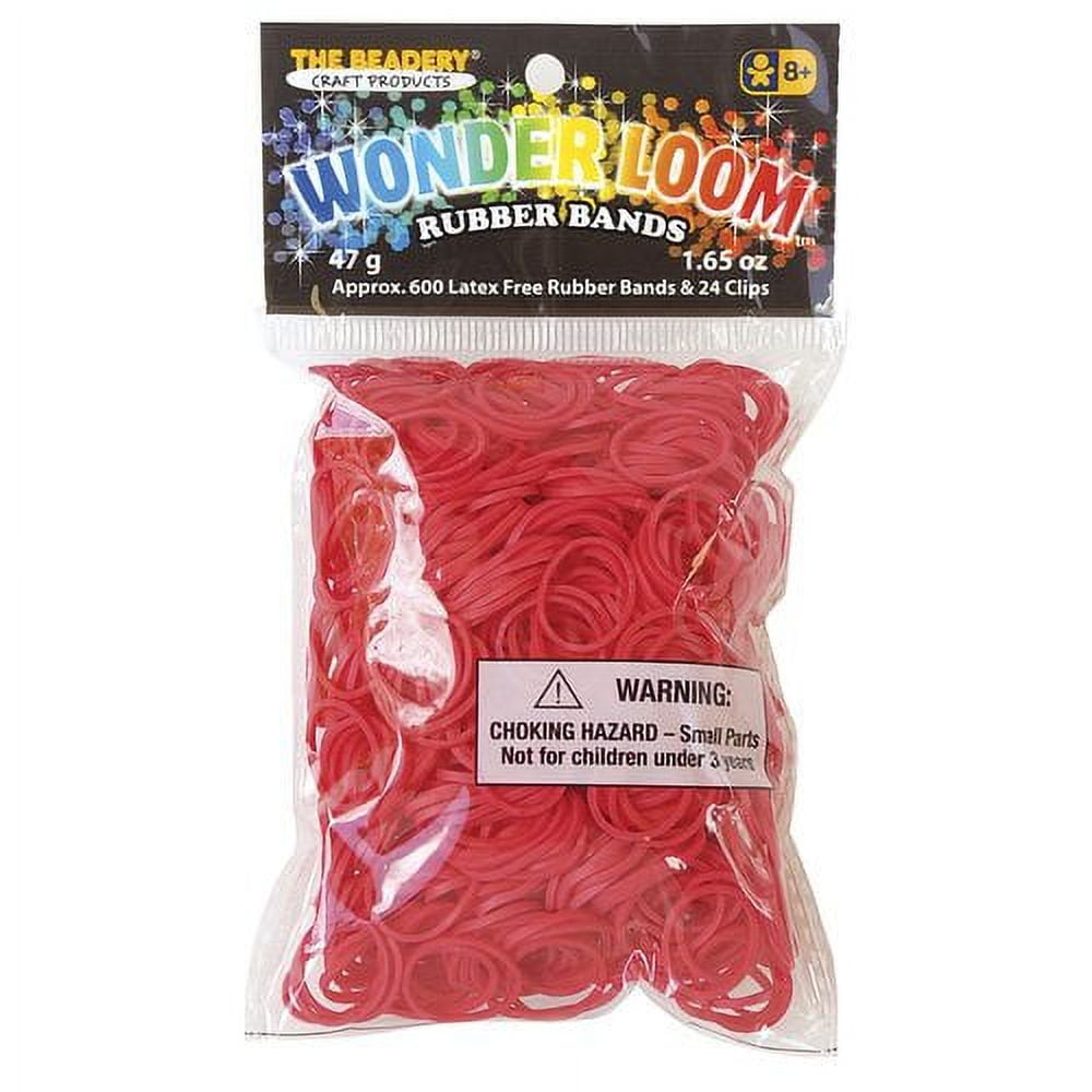 The Beadery Wonder Bands Rubber Bands, 600 Count