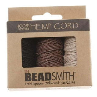 Hemptique Hemp Cord Mini Spools 10lb 29' 12/Pkg-Assorted Colors