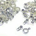 thumbnail image 1 of The Beadsmith 8-Millimeter Ball and Socket Clasp, Bag of 36 Pieces, Jewelry-Making Connectors (Silver), 1 of 1