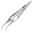 thumbnail image 1 of The Beadsmith Angled Precision Tweezer – Multipurpose Tool w/ Curved Tip & Cushion Grip, 6 Inches, 1 of 8