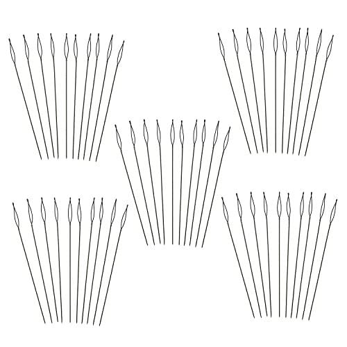 The Beadsmith Basic Elements Collapsible Eye Needles – 2.5 Inch Long – Flexible Twisted Wire – Large Eye, Easy to Thread – 50 Heavy Needles