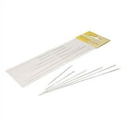 The Beadsmith Big Eye Beading Needles, Assortment Pack, 6 per Card, Sharp Points, Use for General Sewing, Weaving and Embroidery, Very Easy to Thread