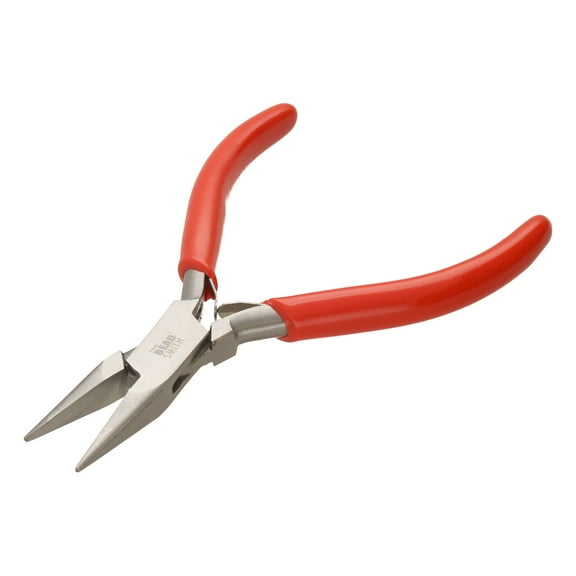 The Beadsmith Chain Nose Pliers with Spring Action Handle - Precision Tool for Jewelry Making, DIY Projects, and Crafting