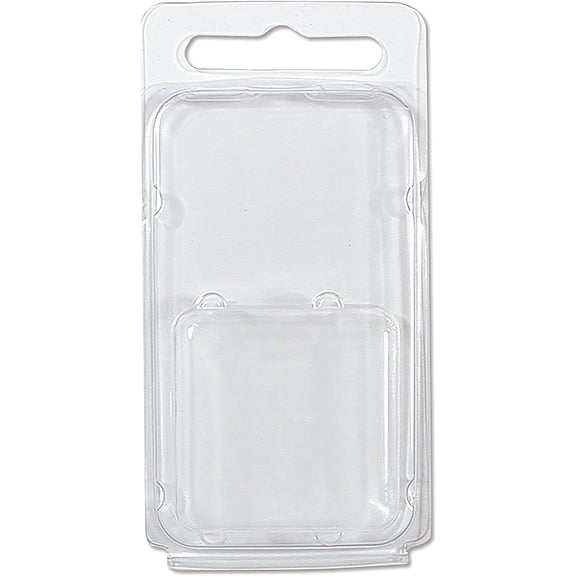 The Beadsmith Clamshell 1.875 X 3.75 PACKGE of 100