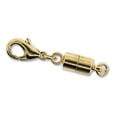thumbnail image 1 of The Beadsmith Clasp Converter - Gold Color, 29 x 6.5 mm, Component to Connect Bracelets, 12pc, 1 of 2